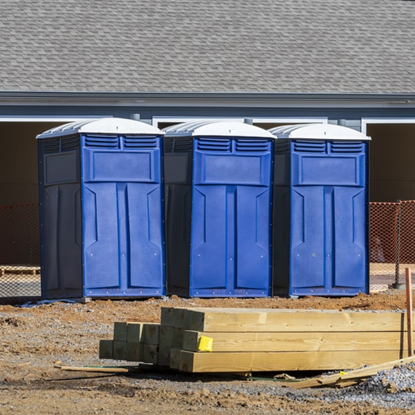 what is the cost difference between standard and deluxe porta potty rentals in Springmont PA